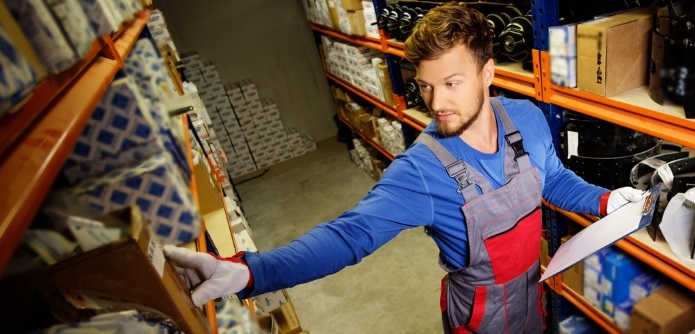 Parts Department in 56 Auto Sales